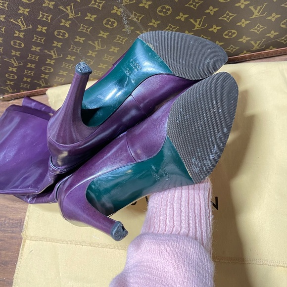 Purple Gucci boots - Picture 6 of 12